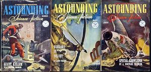 Astounding SF (UK) 1945 - Set 2 (3 issues)