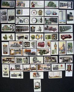 Complete Set of 50 'Applied Electricity' Ogden's Cigarette Cards (1928)