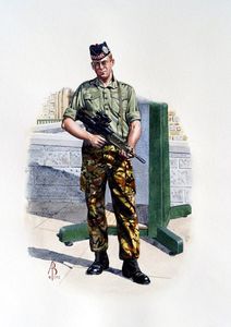 Military Uniforms - Private, Argyll & Sutherland Highlanders art by Alix Baker