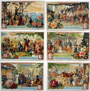 Flower Festivals (1903) (6 cards)