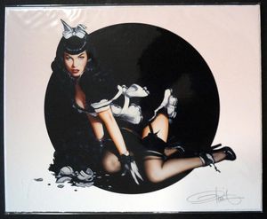 Bettie Page: Too Hot To Handle art by Olivia (de Berardinis)