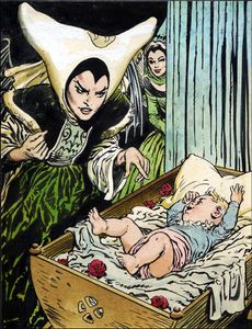 Sleeping Beauty: The Curse art by Jesus Blasco