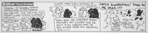 Bristow daily newspaper strip 5191 art by Frank Dickens