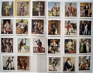 Set of 23 LARGE 'Dandies' John Player & Sons Cigarette Cards (1932)