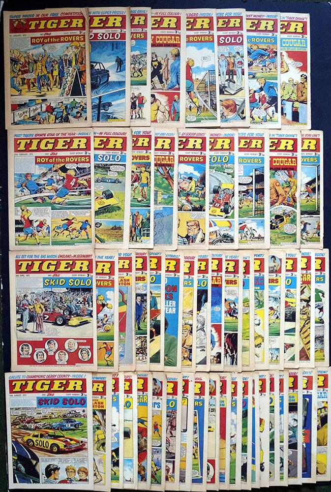 Tiger: 1972 (40 issues)