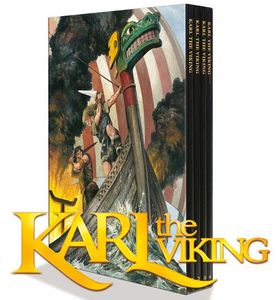 Karl the Viking The Collection (deluxe 4 volume set) by Don Lawrence, introduced by Steve Holland