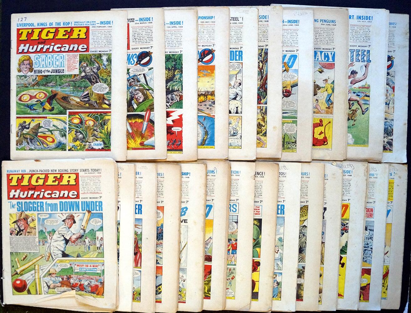 Tiger: 1968 (24 issues)