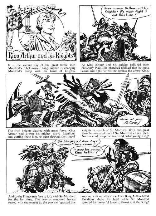 Frank Bellamy's King Arthur and his Knights: The Complete Adventures by Frank Bellamy, introduction by Steve Holland.