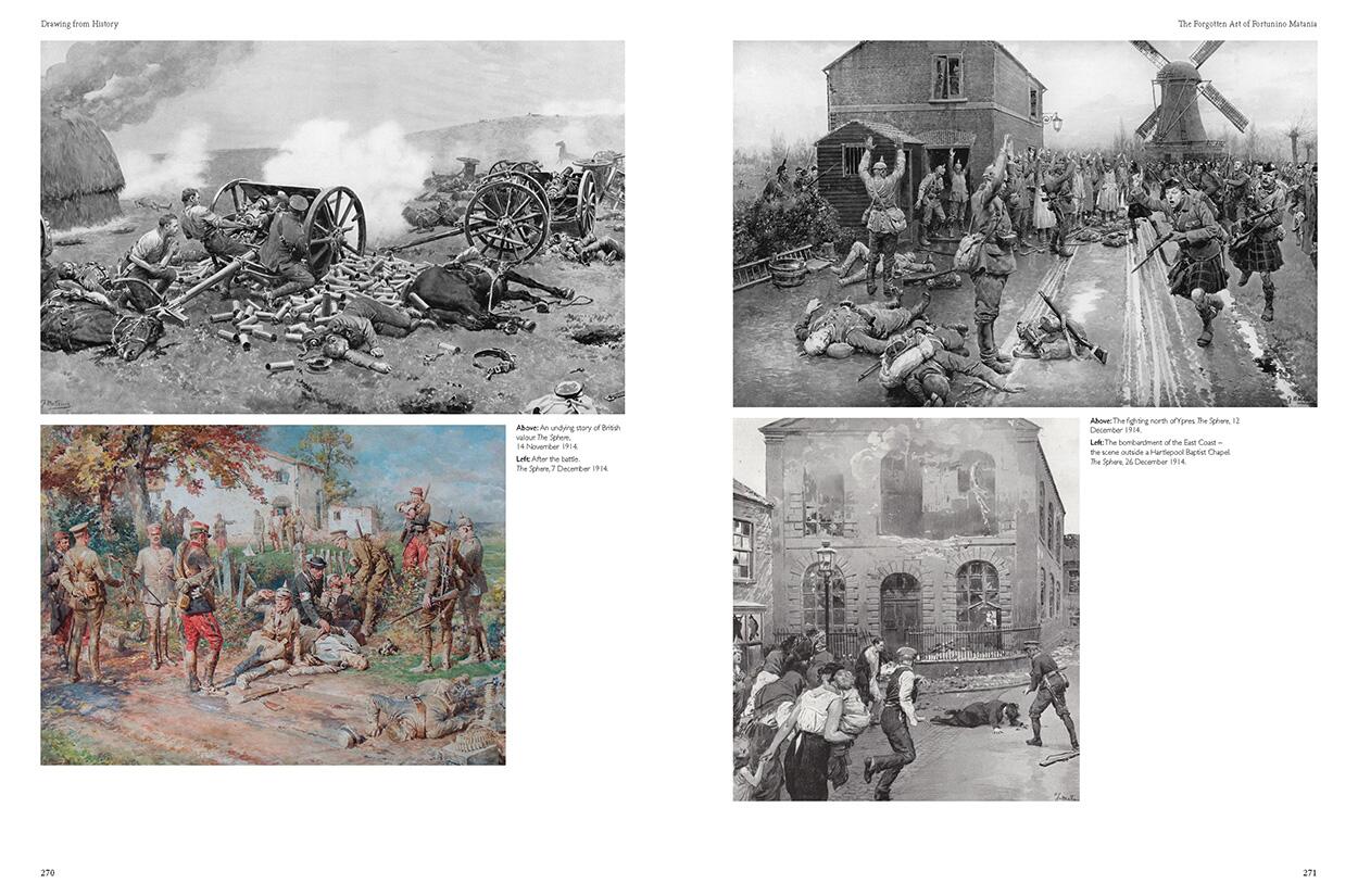 Drawing from History: The Forgotten Art of Fortunino Matania by Lucinda Gosling; foreword by James Gurney