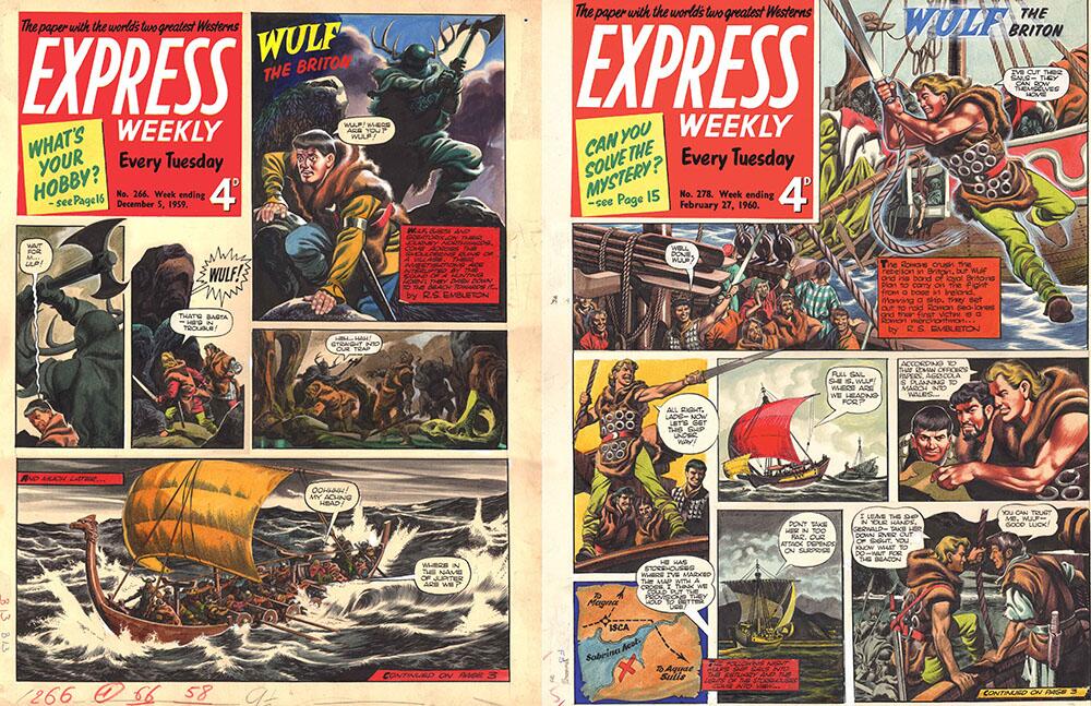 The Art of Ron Embleton (illustrators Special #4) by Peter Richardson, Gillian Robinson and David Ashford