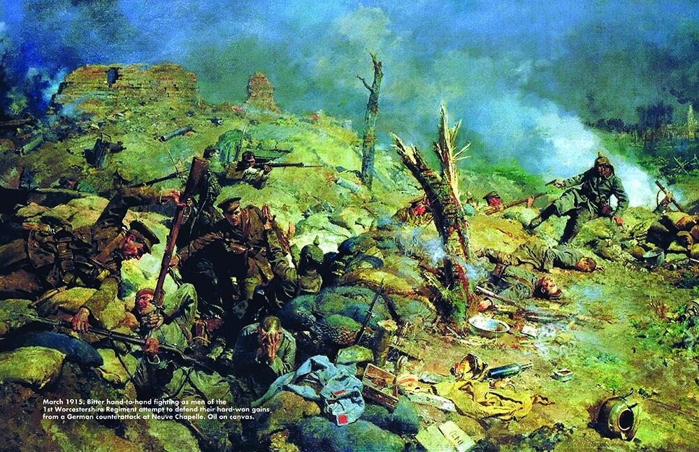 1914 - 1918 Through the eyes of Fortunino Matania by Peter Richardson (Editor)
