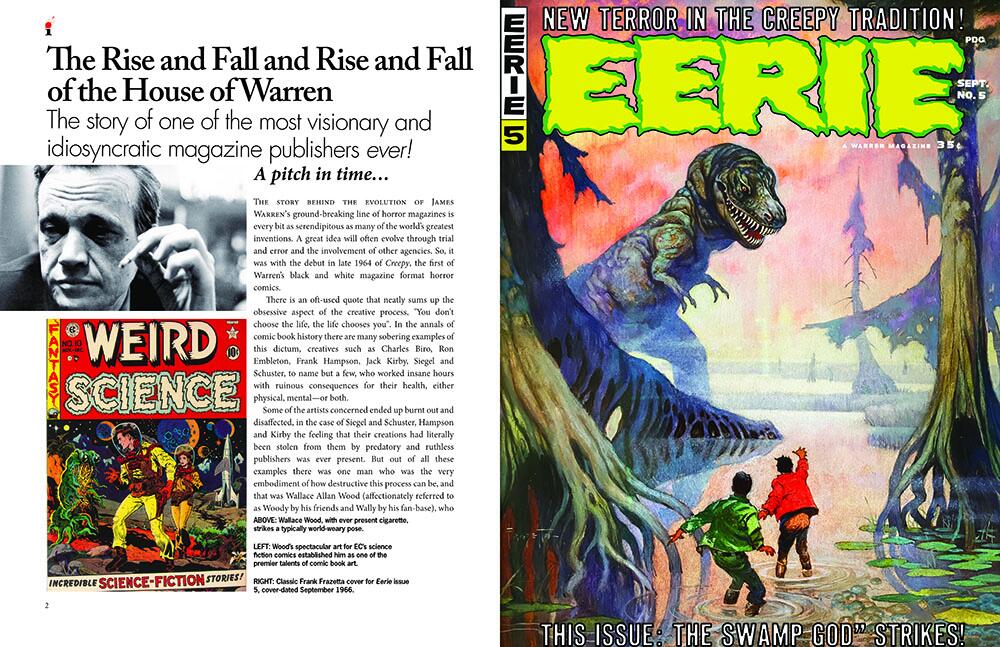 The Illustrated History of Warren Magazines Revised and Expanded Edition (illustrators Hardcover Special #14R) by Peter Richardson