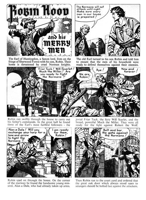 Frank Bellamy's Robin Hood: The Complete Adventures by Frank Bellamy, introduction by Steve Holland