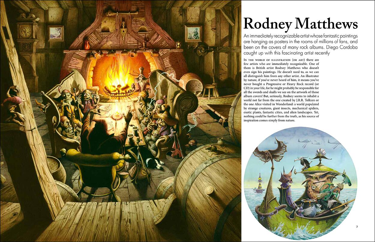 Rodney Matthews, illustrators issue 21