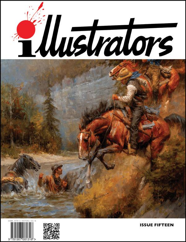 illustrators issue 15 by Diego Cordoba, Gary Lovisi; edited by Peter Richardson
