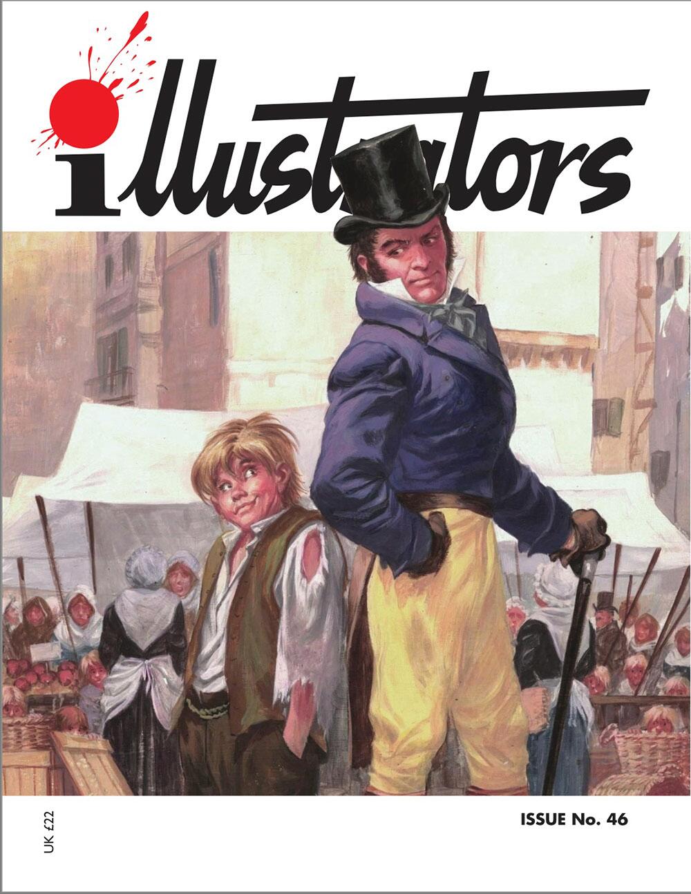 Back cover, illustrators issue 46