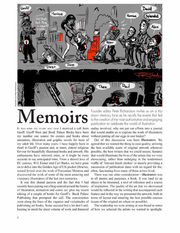 illustrators issue 25 ONLINE EDITION by Diego Cordoba, Mitch O'Connell