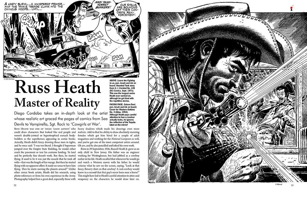 Russ Heath, illustrators issue 37 ONLINE EDITION