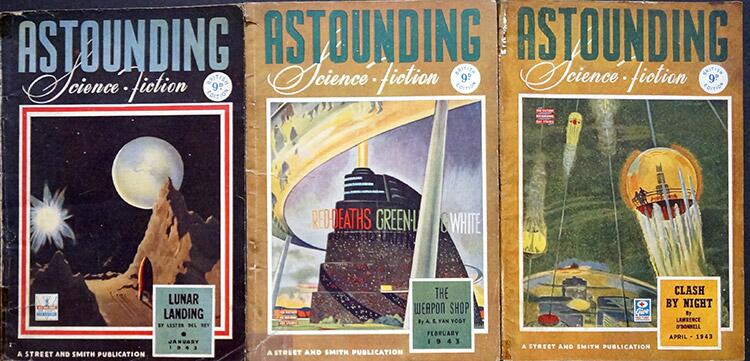 Astounding SF (UK) 1943 - Set 1 (3 issues)