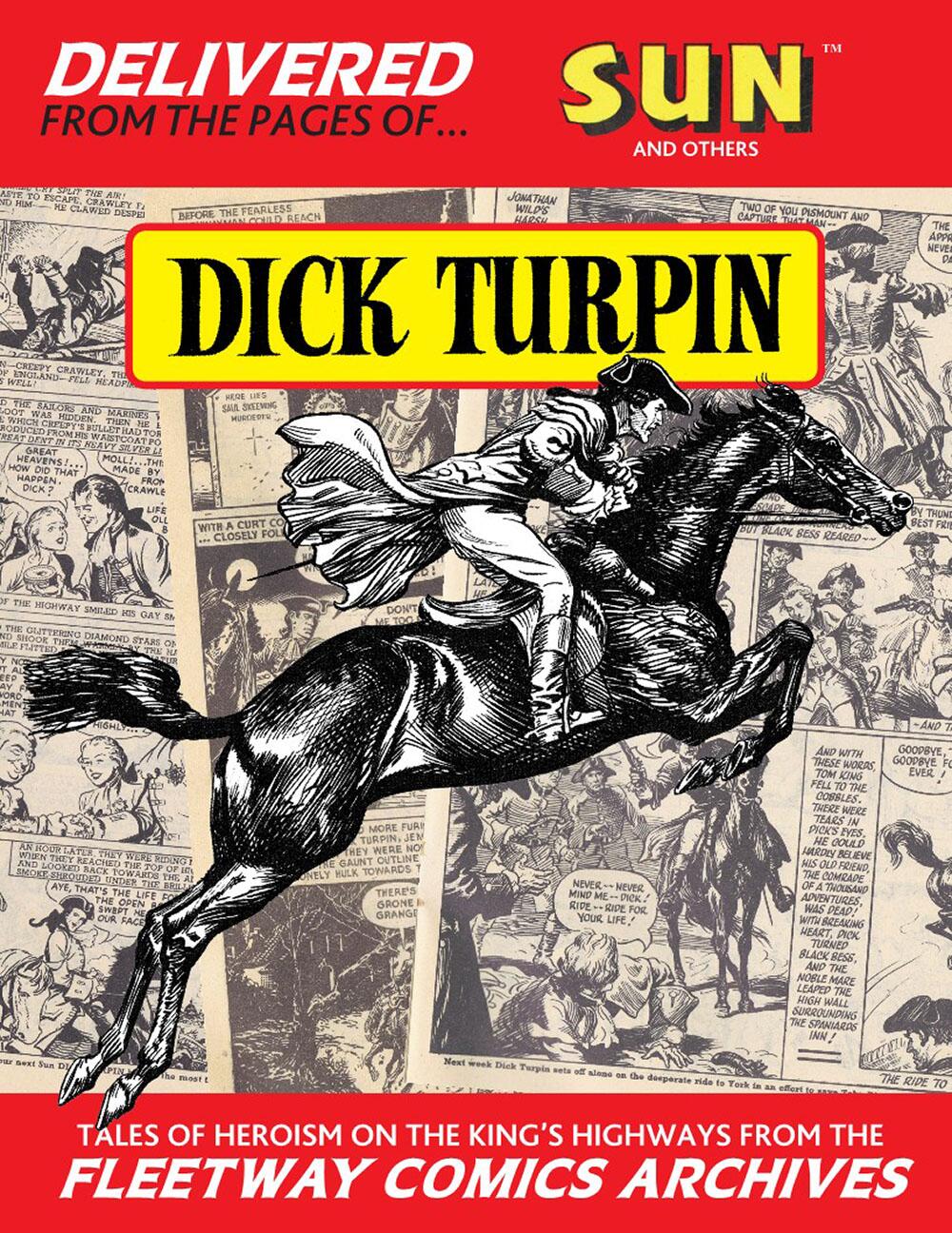 front cover, Fleetway Comics Archives: DICK TURPIN
