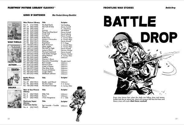Fleetway Picture Library Classics: FRONTLINE WAR STORIES by Gino D'Antonio by Various