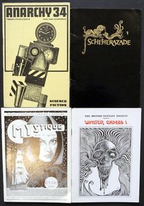 Assorted Fanzines: Science Fiction, Fantasy, Mystery (4 ZINES)
