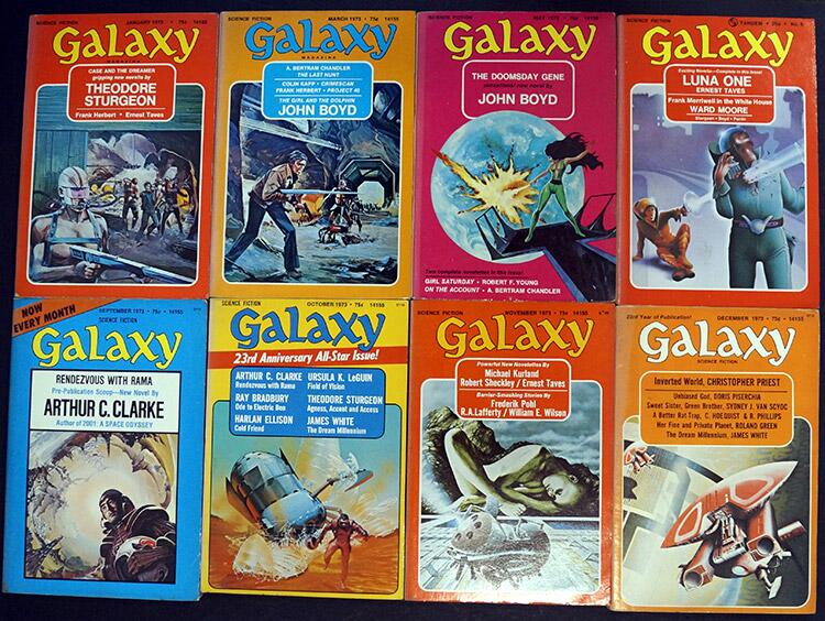 Galaxy Science Fiction: 1973 (COMPLETE)