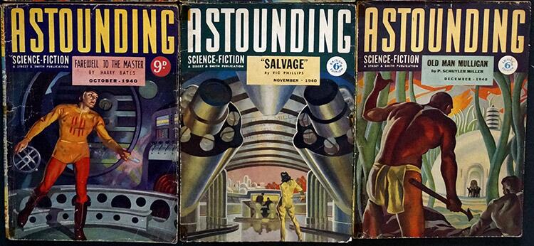 Astounding SF (UK) 1940 - Set 3 (3 issues)