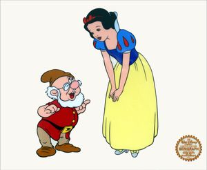 Snow White art by Disney Studio