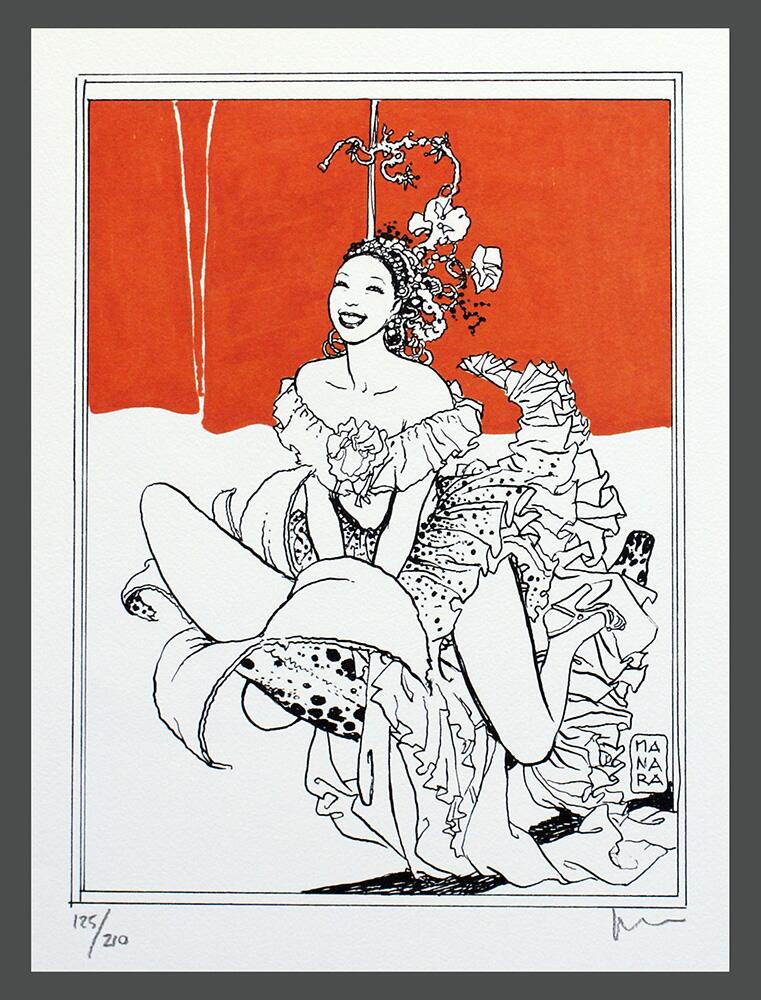 Josephine Baker art by Milo Manara