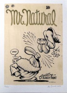 Mr Natural and Flakey Foont art by Robert Crumb