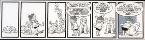 The Perishers daily strip L38: Crunch art by Dennis Collins and Maurice Dodd