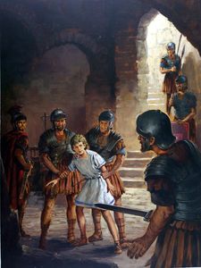 The Trials of Early Christians art by Alessandro Biffignandi