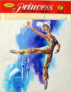 Princess Picture Library: Eastern Ballet art by Michel Atkinson
