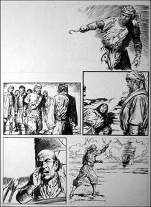 Black Bartlemy's Treasure - Hook (TWO pages) art by Jesus Blasco