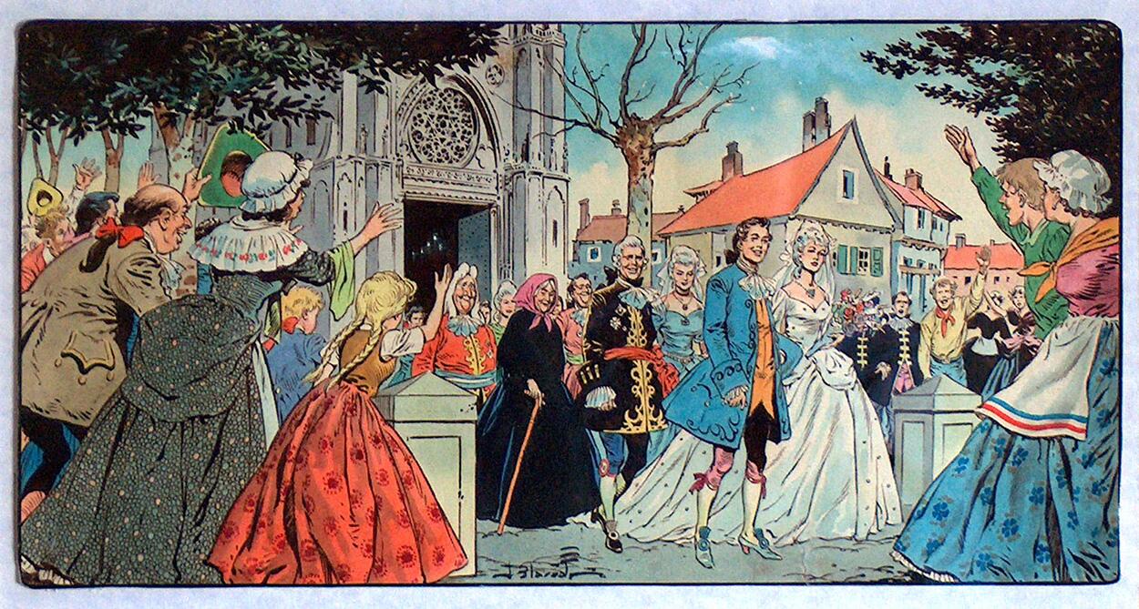 The Donkey Skin: Promenade art by Jesus Blasco