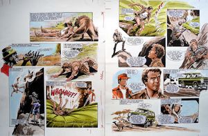 Pages 1 and 2 art by Jim Baikie