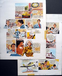 The Fall Guy - On The Trail Of Dandy Munce (TWO pages) art by Jim Baikie
