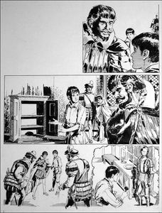 The Prince and the Pauper - Explanations (TWO pages) art by Bill Baker