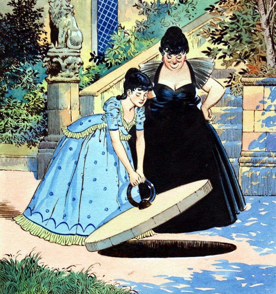 Princess Petal: Manhole art by Jesus Blasco