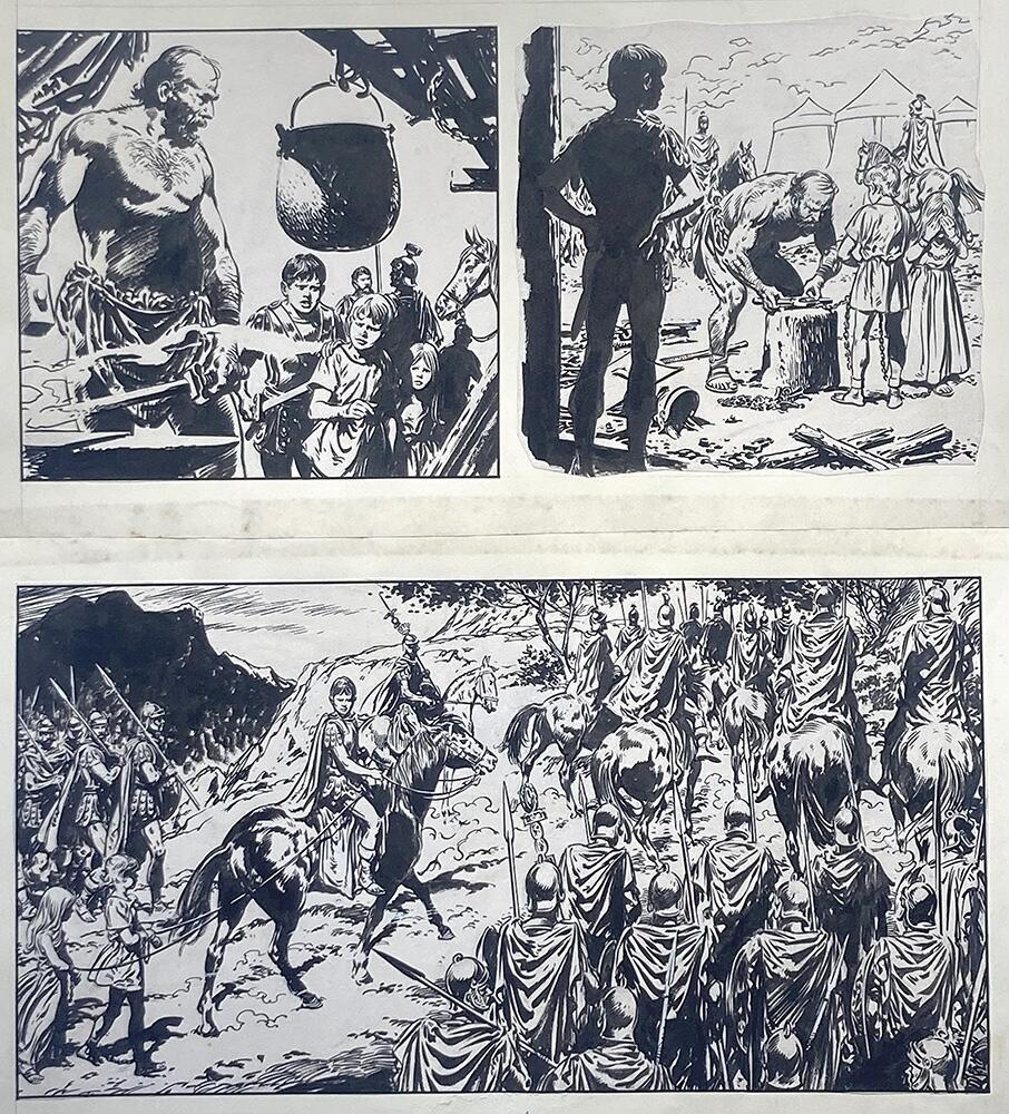 The Long Way Home - Shackled and Taken art by Jesus Blasco