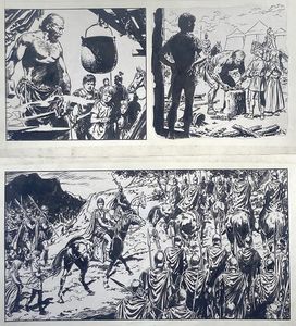 The Long Way Home - Shackled and Taken art by Jesus Blasco