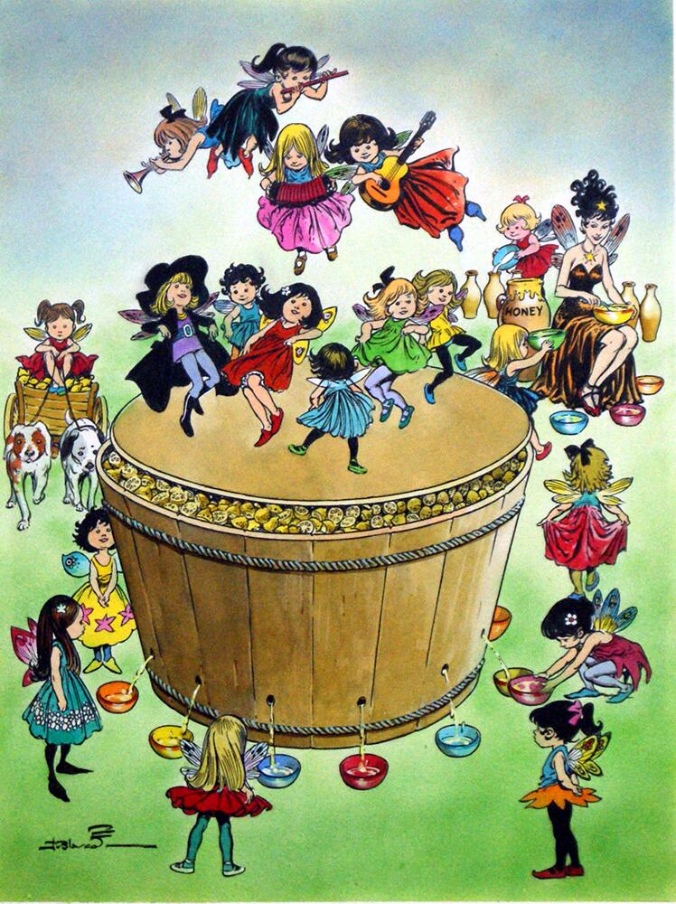 The Honey Pot art by Jesus Blasco