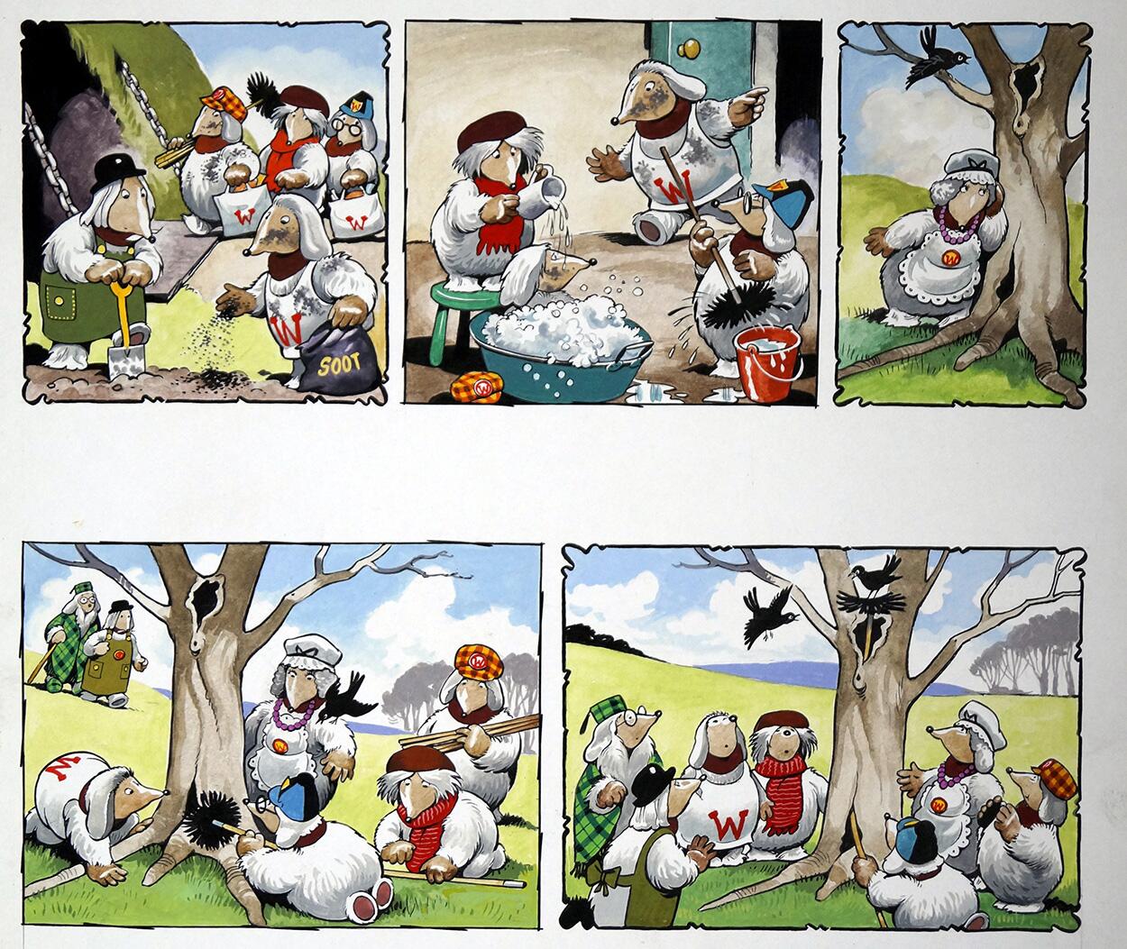 2nd page of story art by Jesus Blasco