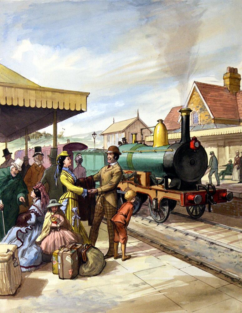 Actors On Tour art by Ralph Bruce