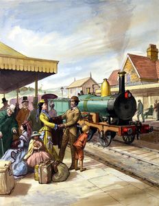 Actors On Tour art by Ralph Bruce