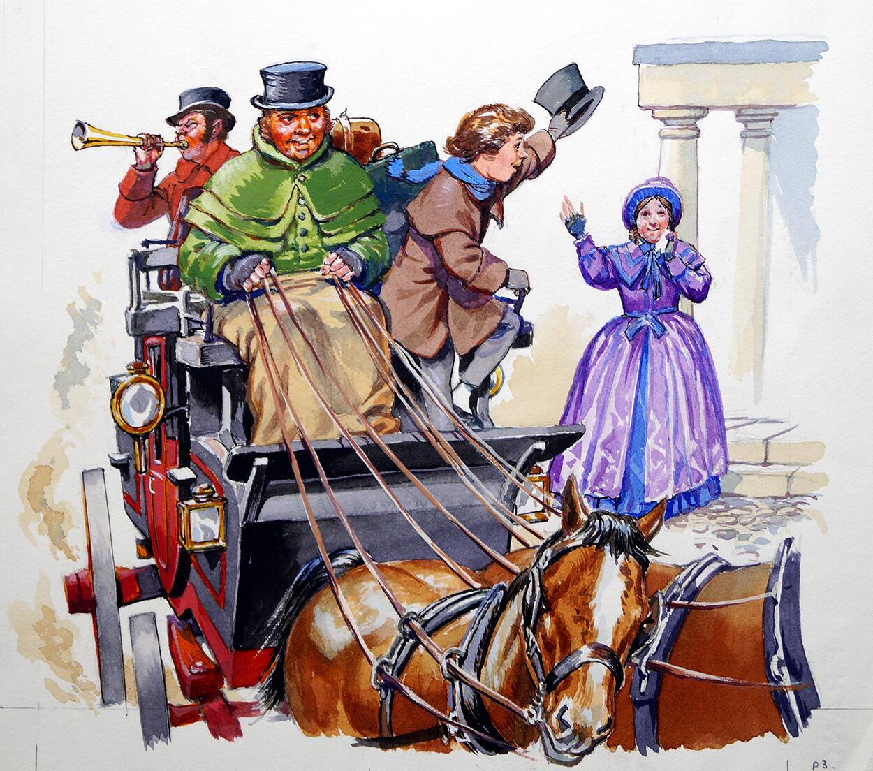David Copperfield Leaves Home art by Geoff Campion