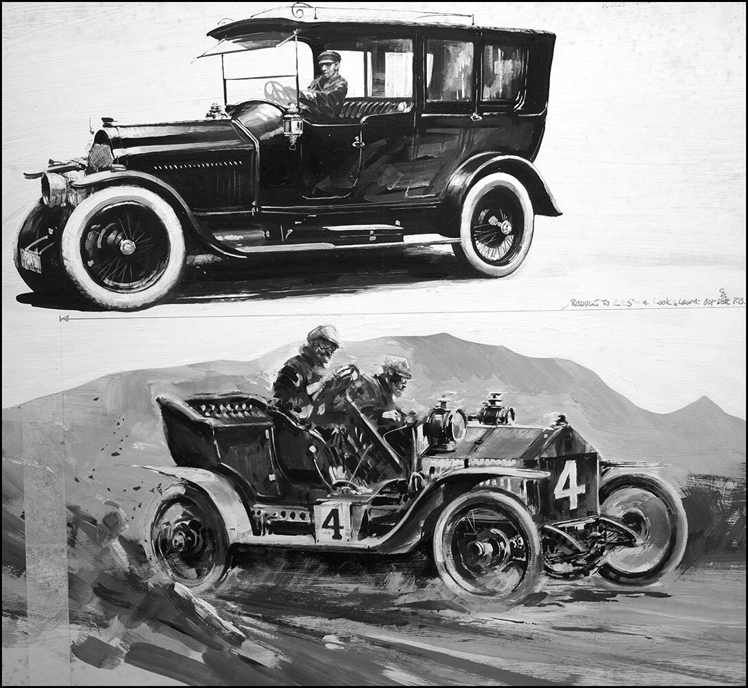 Rolls-Royce Rivals art by Graham Coton