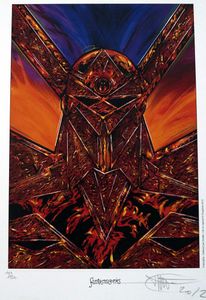 Delirius 2 art by Philippe Druillet