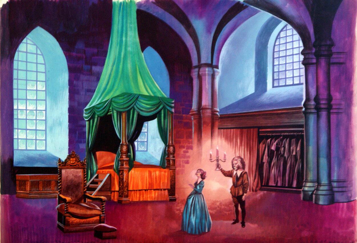 Beauty and the Beast - The Four-Poster art by Ron Embleton